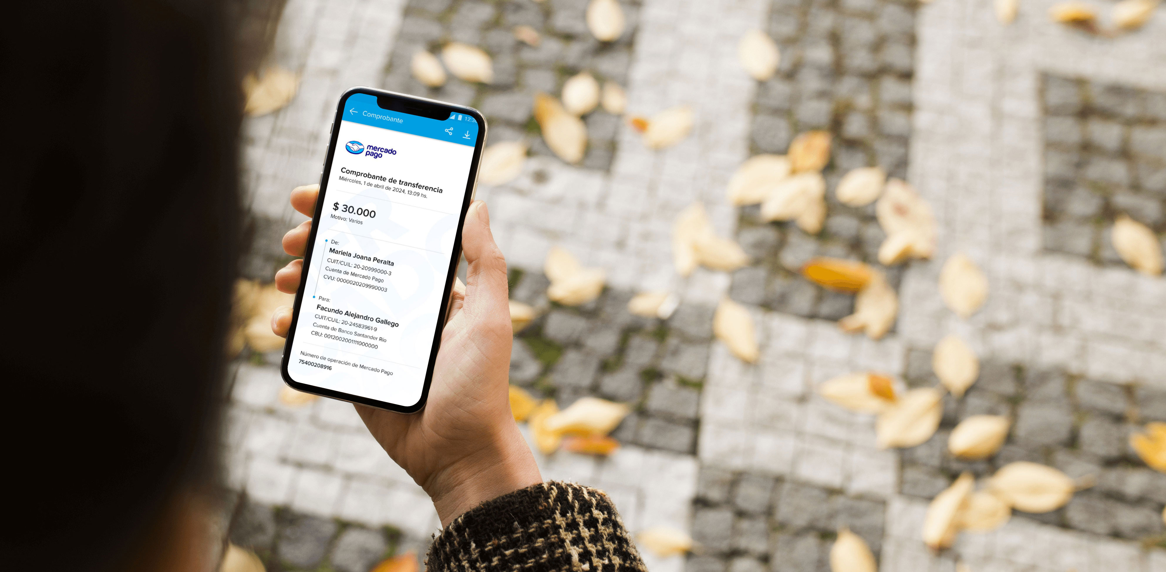 Receipt mockup — applied framework